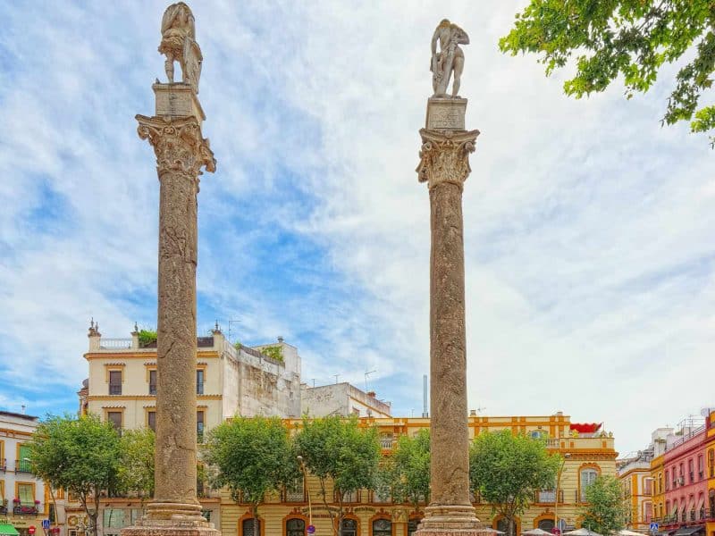 Columnas de la Alameda de Hércules