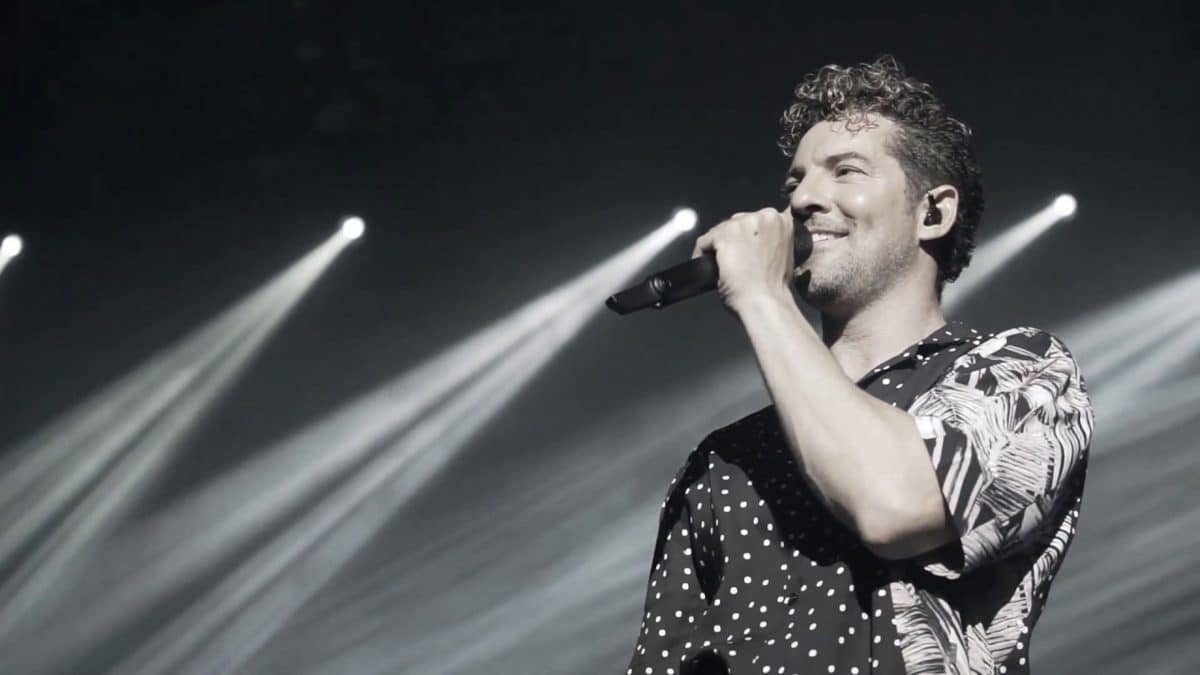 David Bisbal, en concierto