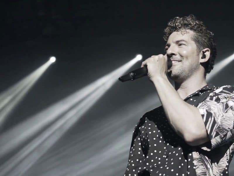 David Bisbal, en concierto