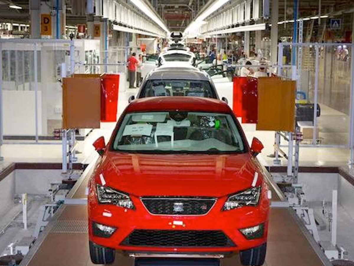 Imagen recurso de una fábrica de SEAT