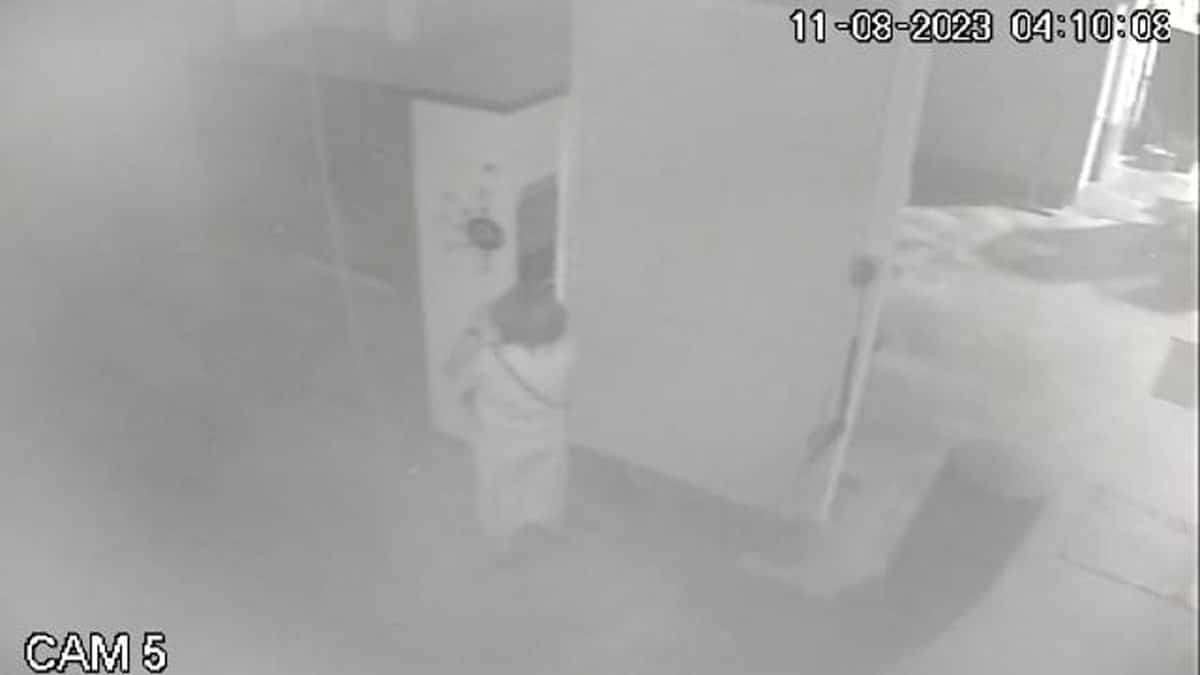 Metraje de una cámara de seguridad determinante en este caso