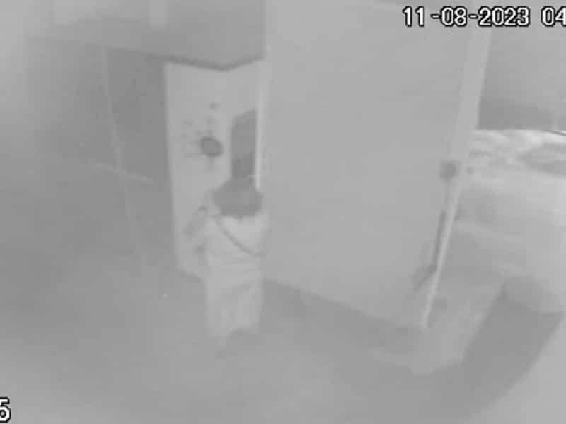 Metraje de una cámara de seguridad determinante en este caso