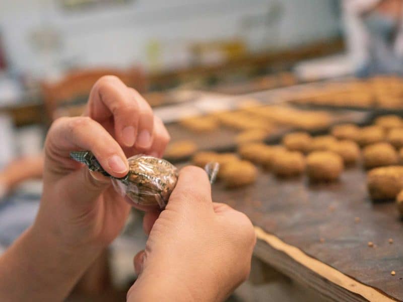 Los icónicos mantecados de Estepa