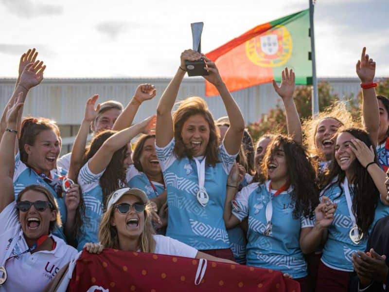 Las jugadoras de la US, orgullosas de su logro