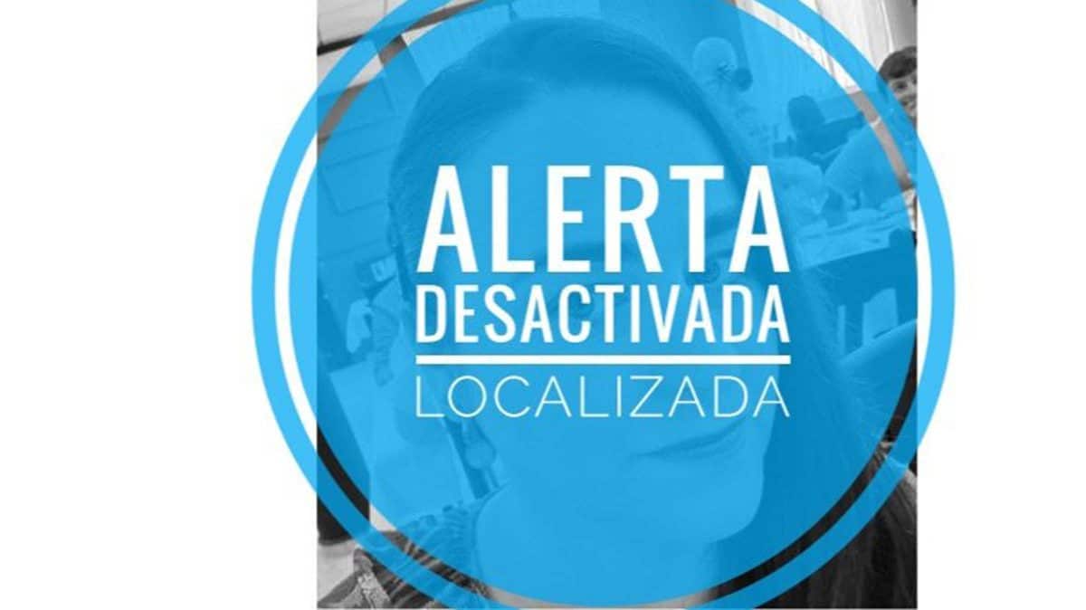 Cartel confirmando que ya se ha desactivado la alerta correspondiente