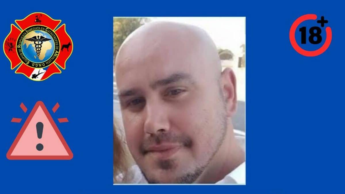 Cartel del hombre desaparecido en Arahal