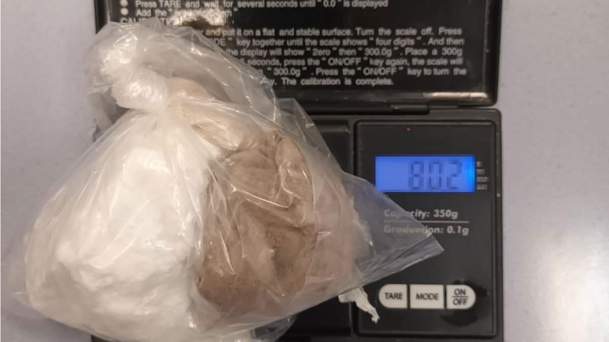 Cocaína y heroína confiscadas en esta operación