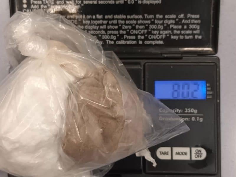 Cocaína y heroína confiscadas en esta operación