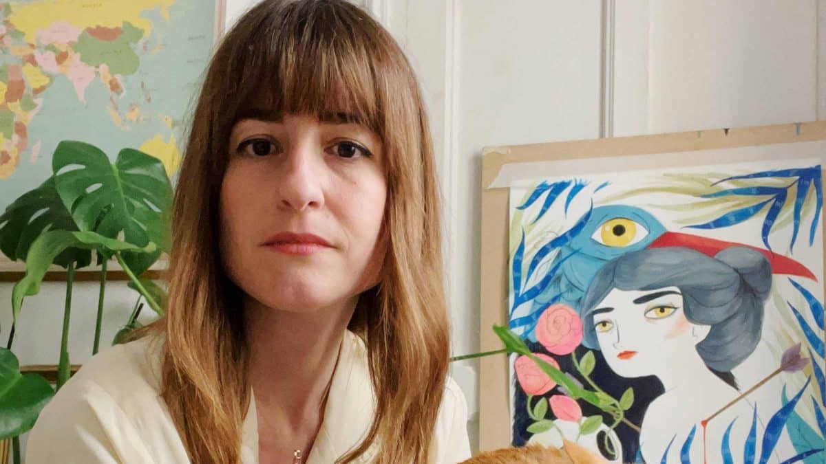 Foto de la artista María Hesse