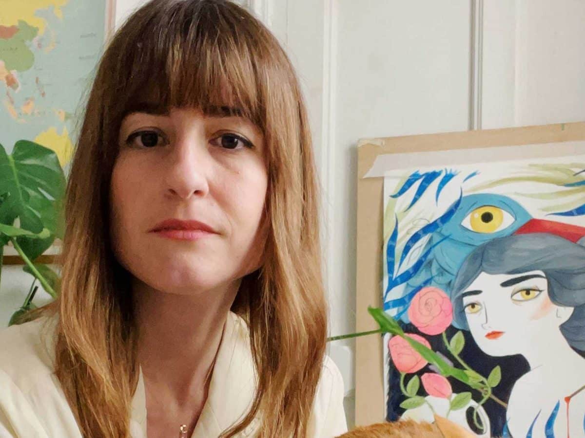 Foto de la artista María Hesse