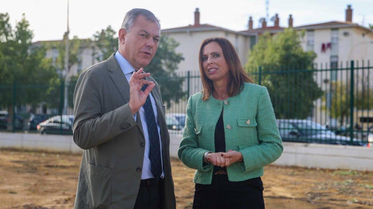 José Luis Sanz y Rocío Díaz en Los Pajaritos / Europa Press