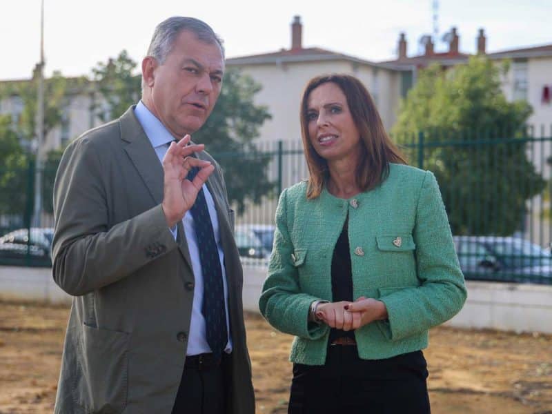 José Luis Sanz y Rocío Díaz en Los Pajaritos / Europa Press