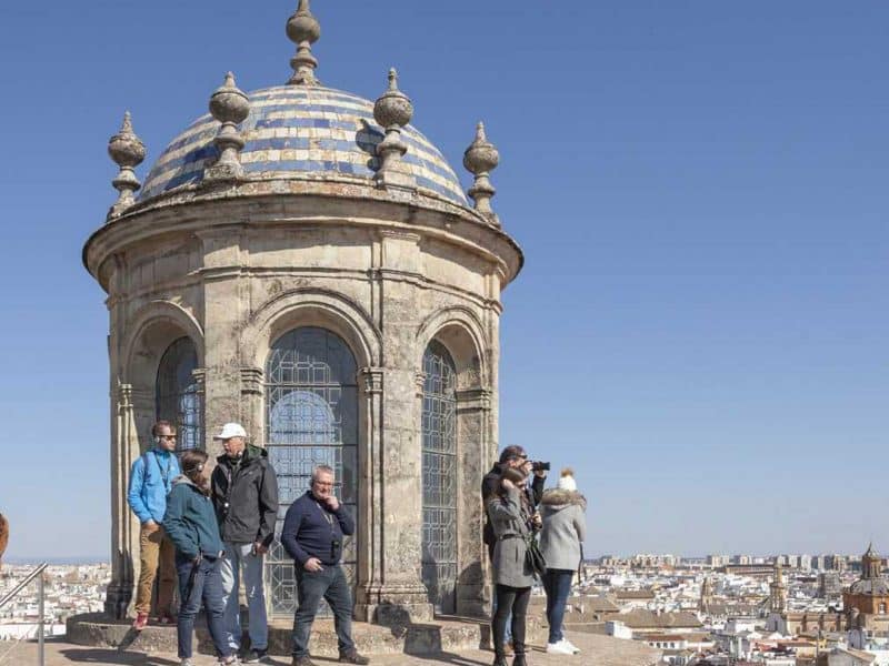 Imagen de una de estas visitas