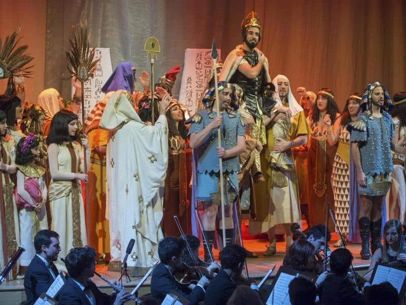 Zarzuela «La corte de Faraón»