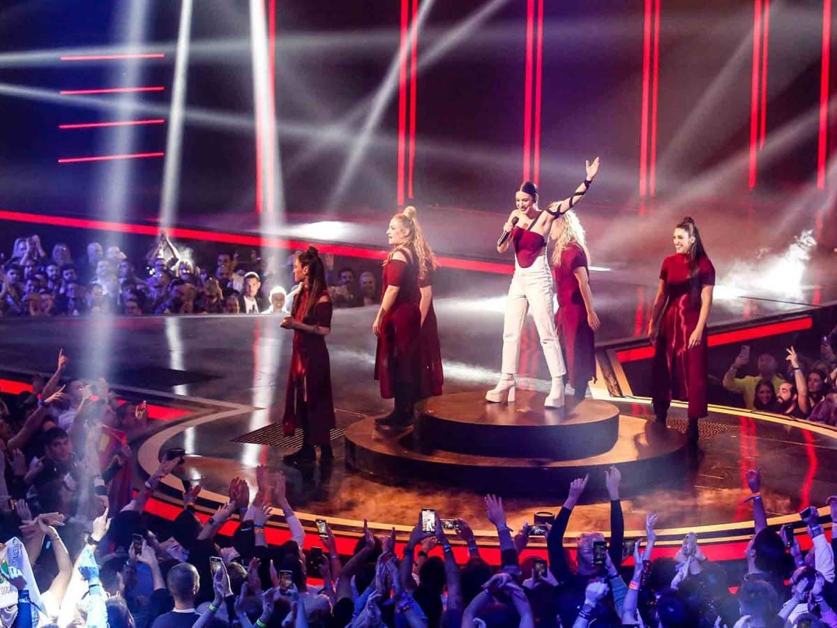 Archivo - Blanca Paloma, ganadora de Benidorm Fest 2023, actúa durante la gala final a 4 de febrero de 2023, en Benidorm, Alicante - Joaquin P. Reina / Europa Press - Archivo