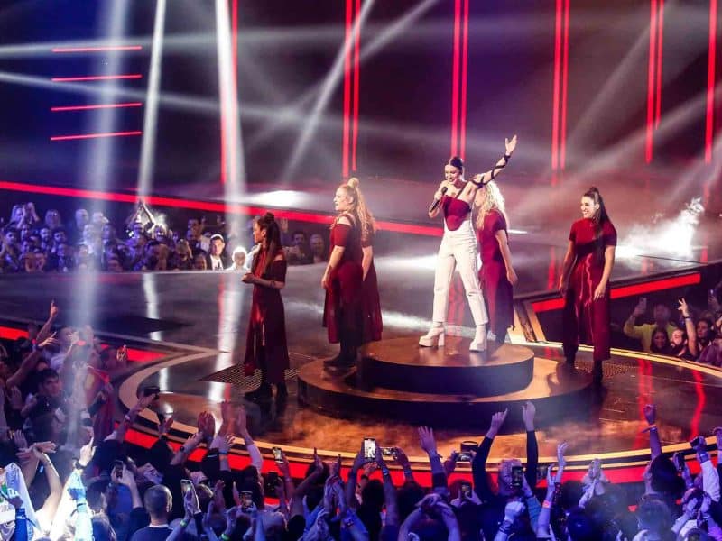 Archivo - Blanca Paloma, ganadora de Benidorm Fest 2023, actúa durante la gala final a 4 de febrero de 2023, en Benidorm, Alicante - Joaquin P. Reina / Europa Press - Archivo