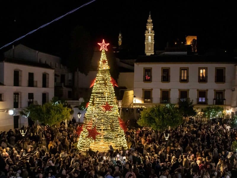Alumbrado navideño de Estepa