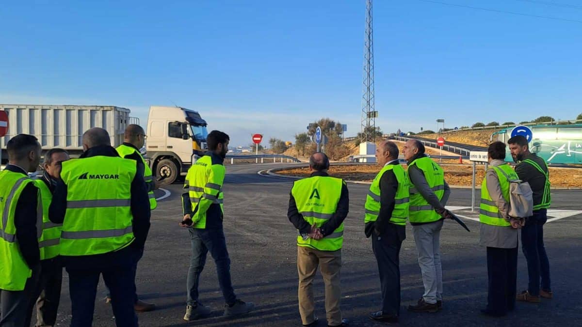 El nuevo acceso a Arahal en la A-92