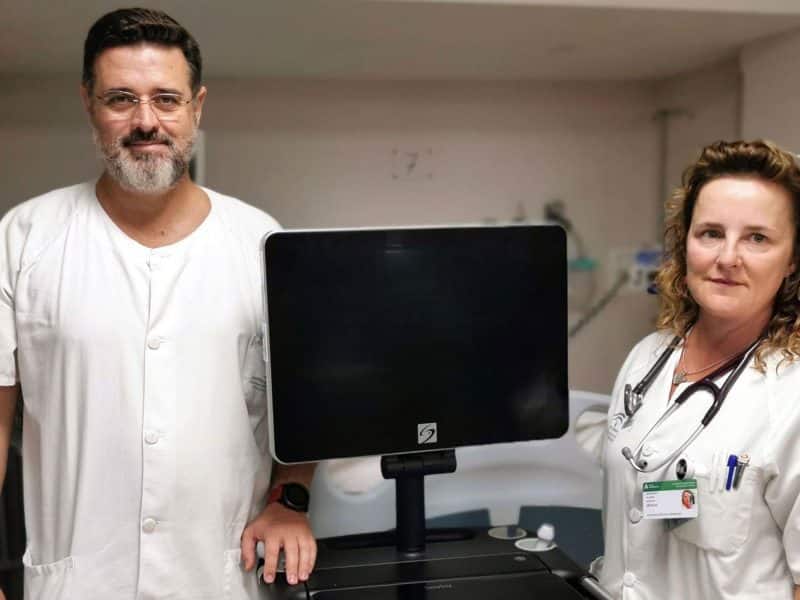 Alberto Oviedo y Margarita Algaba, facultativos del Valme