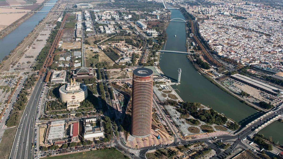 Toma aérea de La Cartuja