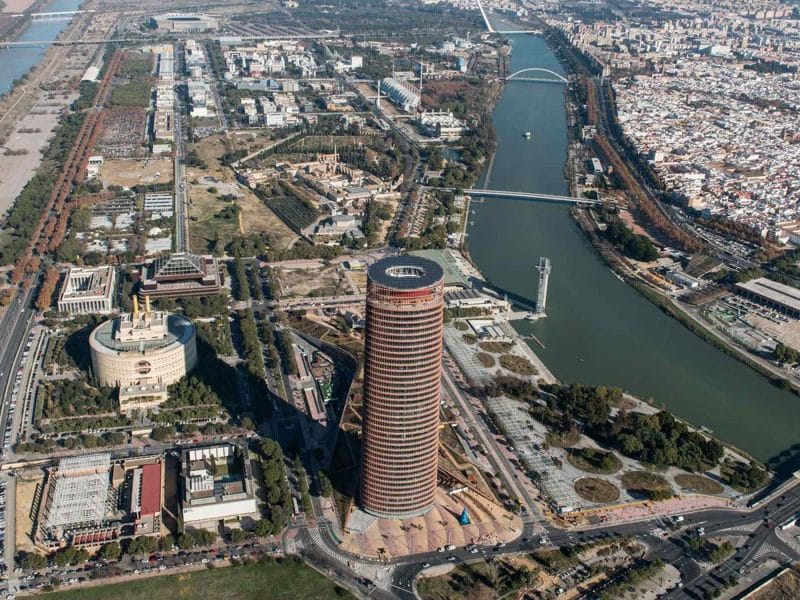 Toma aérea de La Cartuja