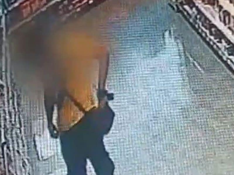 Metraje de seguridad de uno de estos delitos