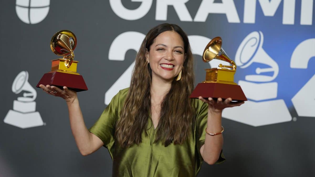 Natalia Lafourcade destacó, al igual que Karol G, consiguiendo tres premios / Europa Press