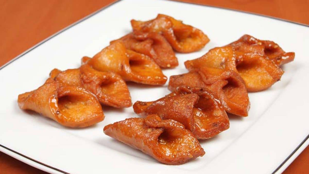 Foto de recurso de un plato de pestiños