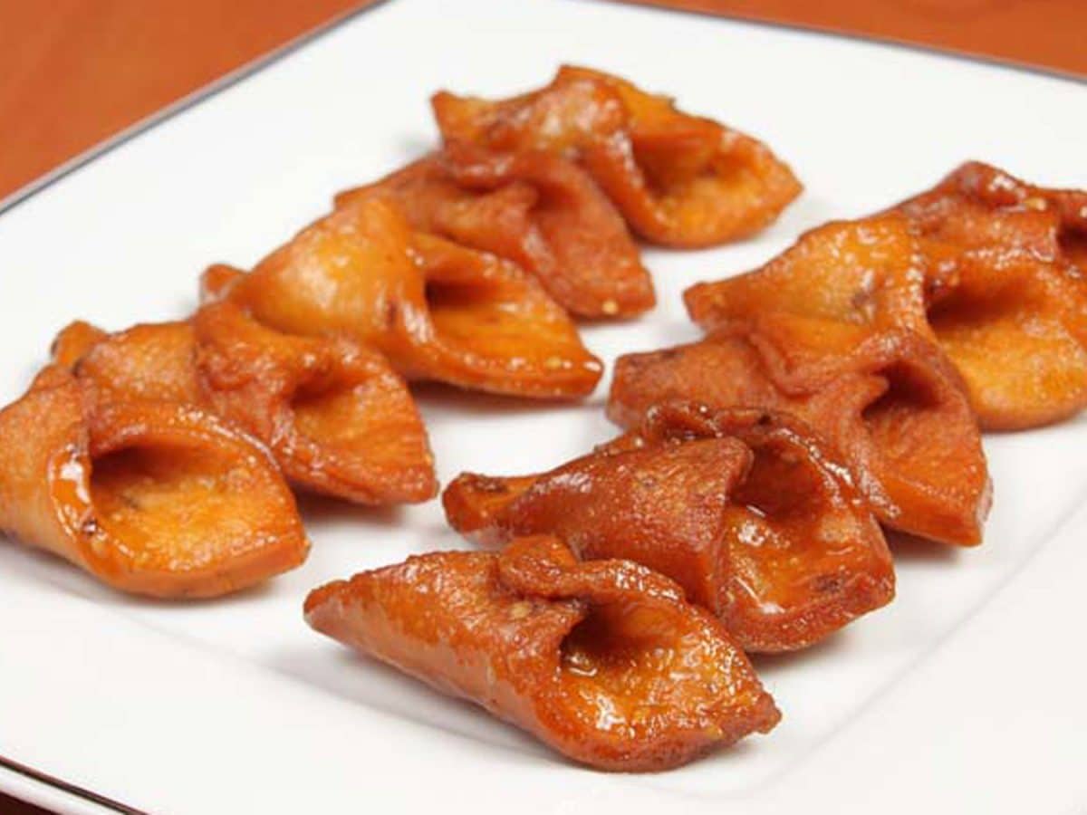 Foto de recurso de un plato de pestiños