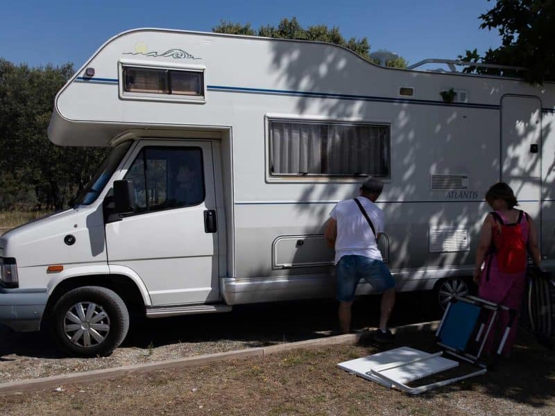 Imagen recurso de una caravana / Europa Press