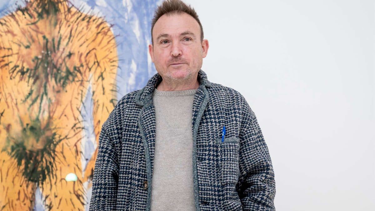 Imagen de Miquel Barceló en una entrevista