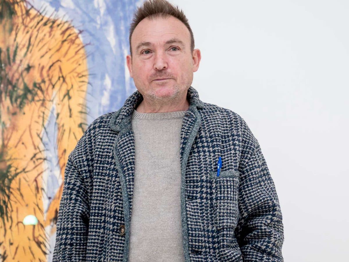 Imagen de Miquel Barceló en una entrevista