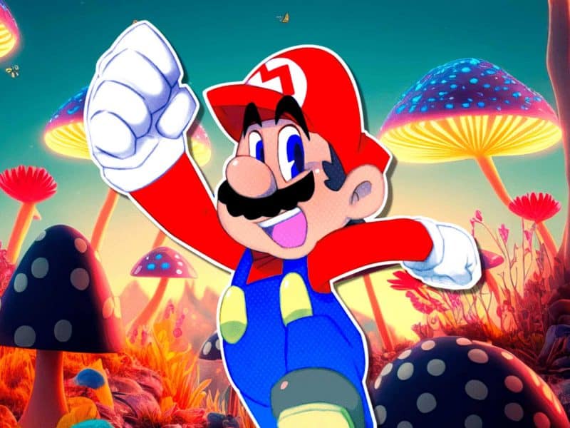 Cartel oficial del musical de Super Mario