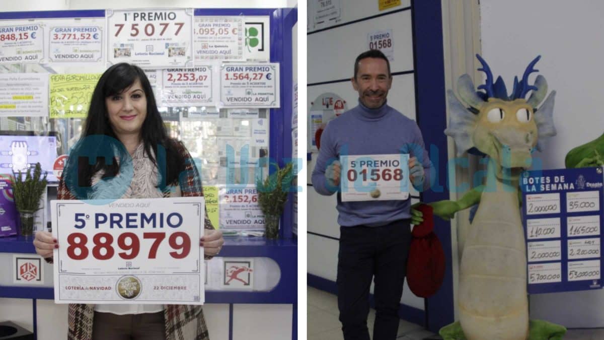 Números premiados en Alcalá de Guadaíra / María Luisa Pérez