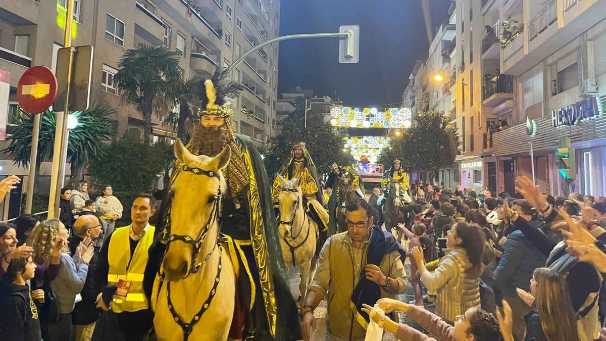 Heraldo Real de Los Remedios en la pasada Navidad