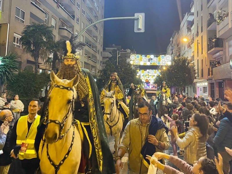 Heraldo Real de Los Remedios en la pasada Navidad