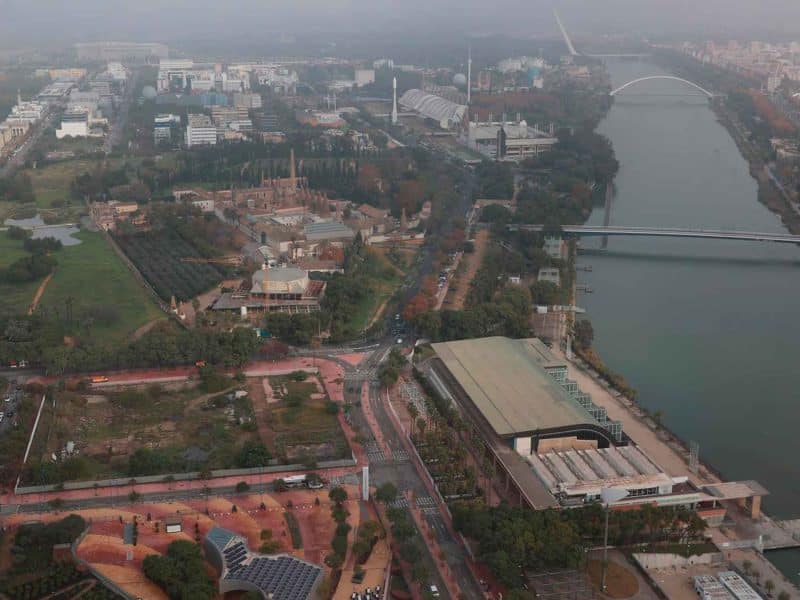 Panorámica de la Isla de la Cartuja