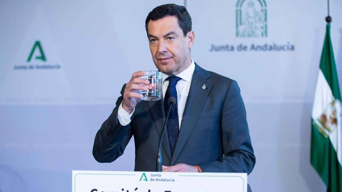 Juanma Moreno, presidente de la Junta de Andalucía