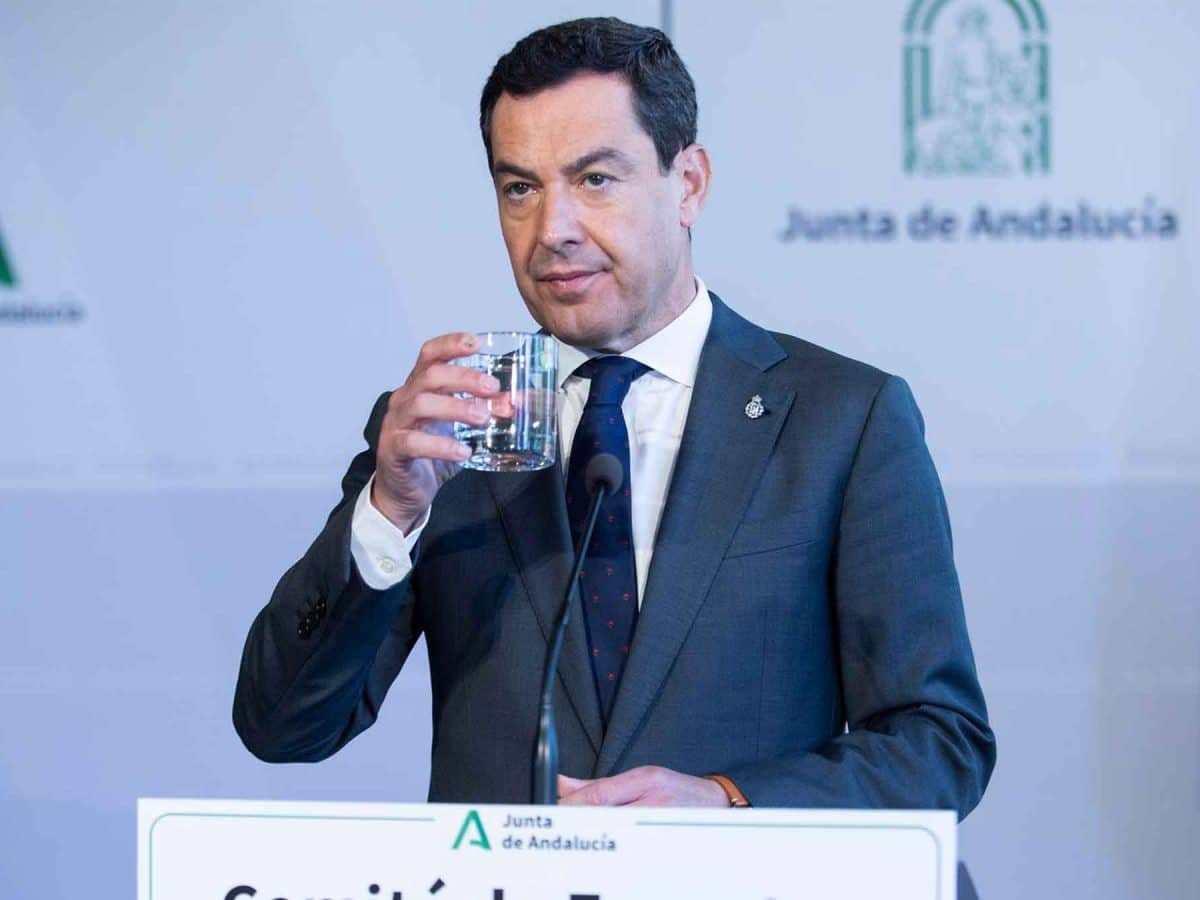 Juanma Moreno, presidente de la Junta de Andalucía