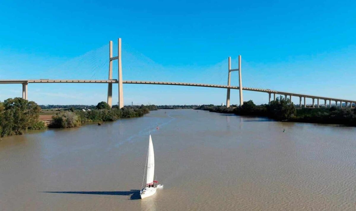 Recreación del puente de la SE-40 - MINISTERIO DE TRANSPORTES