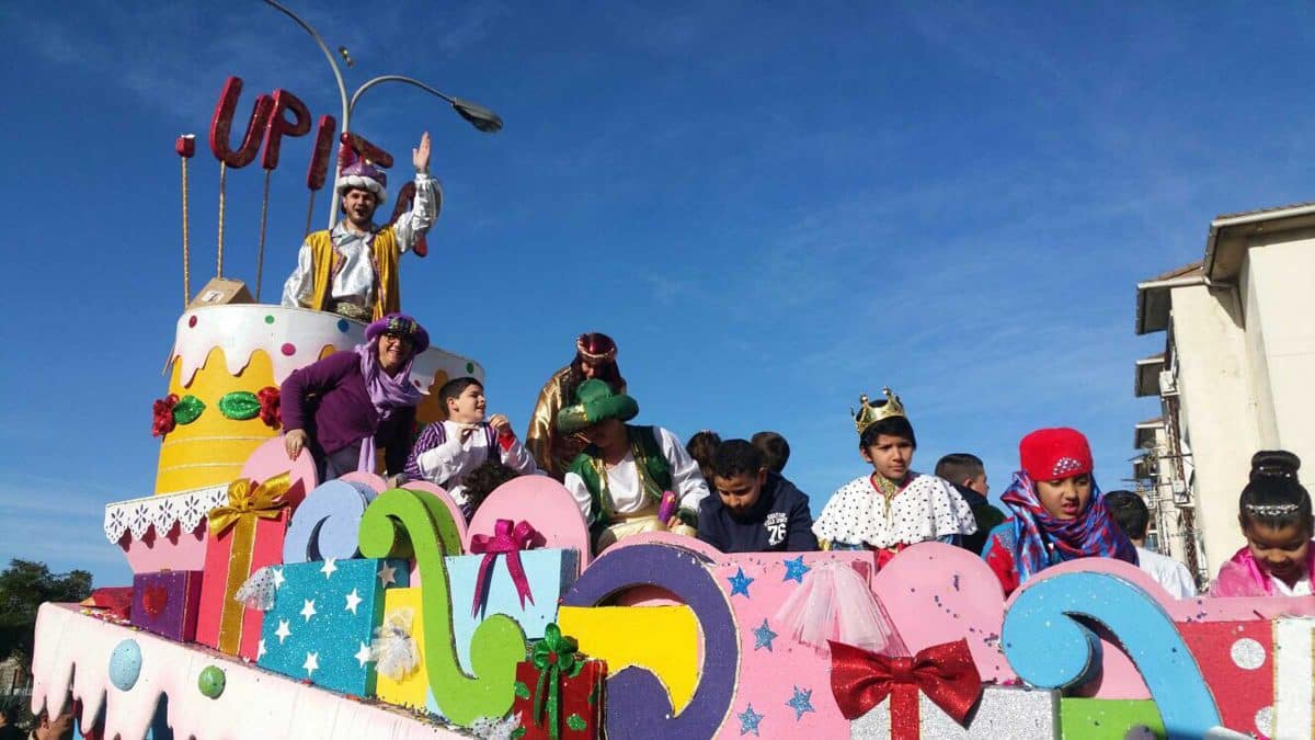 Cabalgata del Polígono Sur en 2018