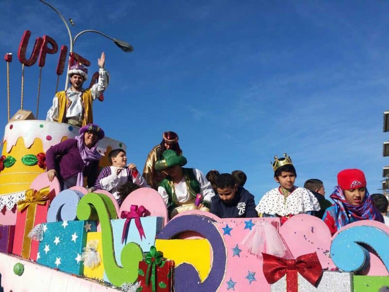 Cabalgata del Polígono Sur en 2018