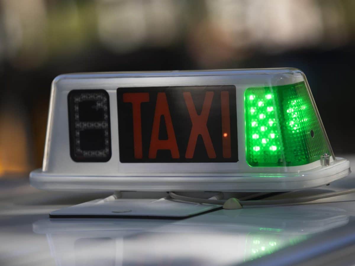 Detalle de un taxi en su parada en imagen de archivo. - María José López - Europa Press