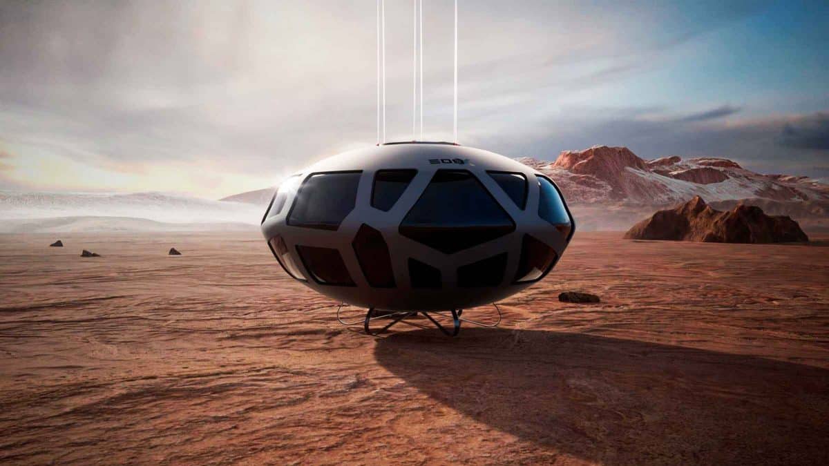 Cápsula Eos-X Space. - EOS-X SPACE