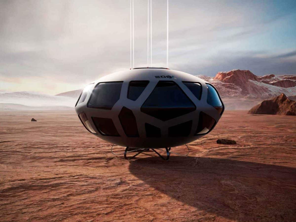 Cápsula Eos-X Space. - EOS-X SPACE