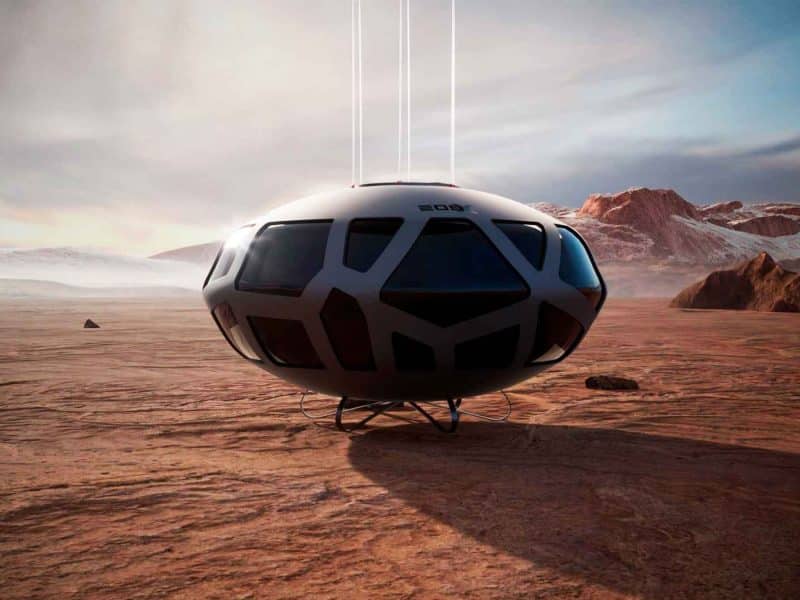 Cápsula Eos-X Space. - EOS-X SPACE