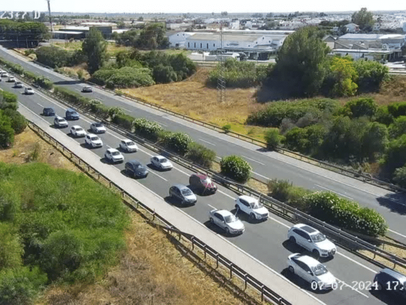 AP-4 a la altura de Los Palacios. DGT