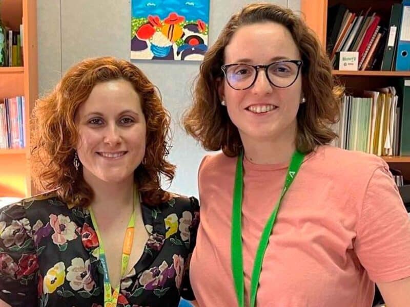 Beatriz Girado y Elena García, enfermeras galardonadas. - JUNTA DE ANDALUCÍA