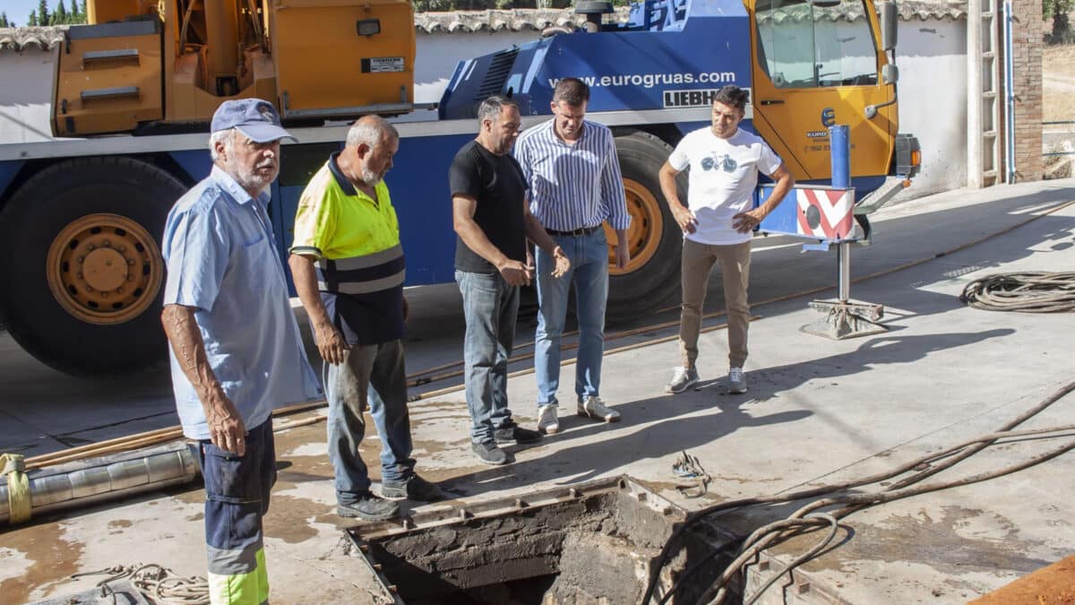 Estepa está sin agua por una doble avería en las dos bombas principales que extraen el agua del acuífero. - AYUNTAMIENTO DE ESTEPA