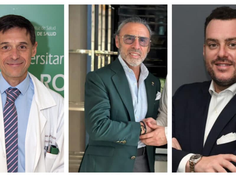 Fernando de la Portilla, Jesús García y Fede Quintero, Reyes Magos de la Cabalgata de 2025. SA